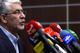  محمد حمیدی مقدم، دبیر جشنواره در نشست خبری نوزدهمین جشنواره فیلم سینما حقیقت