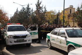 بازسازی صحنه سرقت مسلحانه از یک طلافروشی در کرمانشاه