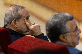 مسعود پزشکیان، رئیس جمهور در مراسم گرامیداشت روز دانشجو با حضور رئیس جمهور