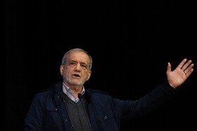 سخنرانی مسعود پزشکیان، رئیس جمهور در مراسم گرامیداشت روز دانشجو با حضور رئیس جمهور