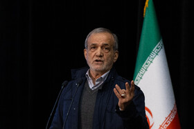 سخنرانی مسعود پزشکیان، رئیس جمهور در مراسم گرامیداشت روز دانشجو با حضور رئیس جمهور