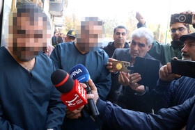 بازسازی صحنه سرقت مسلحانه از یک طلافروشی در کرمانشاه