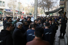 بازسازی صحنه سرقت مسلحانه از یک طلافروشی در کرمانشاه