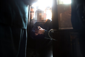 بازسازی صحنه سرقت مسلحانه از یک طلافروشی در کرمانشاه