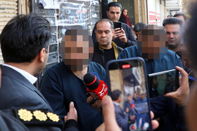 بازسازی صحنه سرقت مسلحانه از یک طلافروشی در کرمانشاه