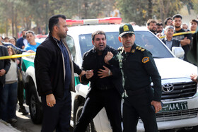 بازسازی صحنه سرقت مسلحانه از یک طلافروشی در کرمانشاه