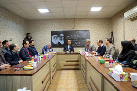 بازدید استاندار کرمانشاه از دفتر خبرگزاری ایسنا