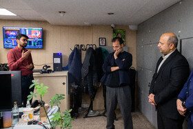 حضور محمدرضا نوروزپور، معاون مطبوعاتی وزارت ارشاد در ایسنا