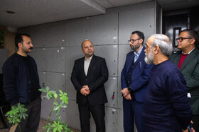 حضور محمدرضا نوروزپور، معاون مطبوعاتی وزارت ارشاد در ایسنا