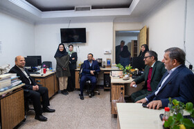 حضور محمدرضا نوروزپور، معاون مطبوعاتی وزارت ارشاد در ایسنا