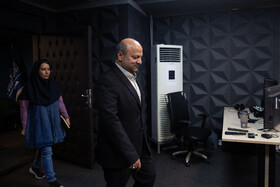 حضور محمدرضا نوروزپور، معاون مطبوعاتی وزارت ارشاد در ایسنا