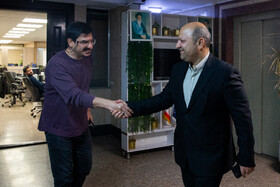 حضور محمدرضا نوروزپور، معاون مطبوعاتی وزارت ارشاد در ایسنا