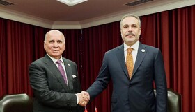 فؤاد حسین و فیدان درباره پرونده ایران رایزنی کردند