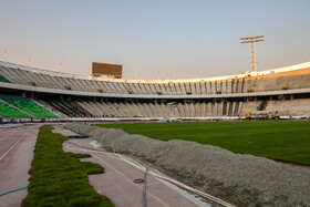 آخرین روند بازسازی ورزشگاه آزادی