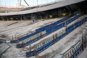 آخرین روند بازسازی ورزشگاه آزادی