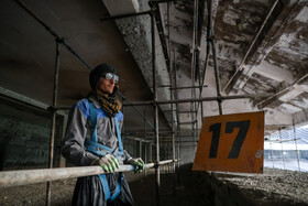 آخرین روند بازسازی ورزشگاه آزادی