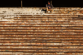 آخرین روند بازسازی ورزشگاه آزادی