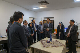 حضور استاندار اصفهان در ایسنا