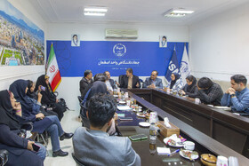 حضور استاندار اصفهان در ایسنا