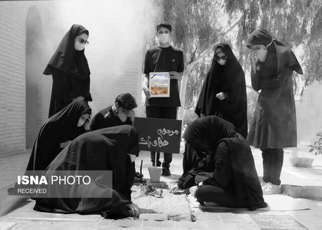 «اُدونیس»؛ فریاد هنری دانشآموزان اردکان در واکنش به بحران آلودگی هوا