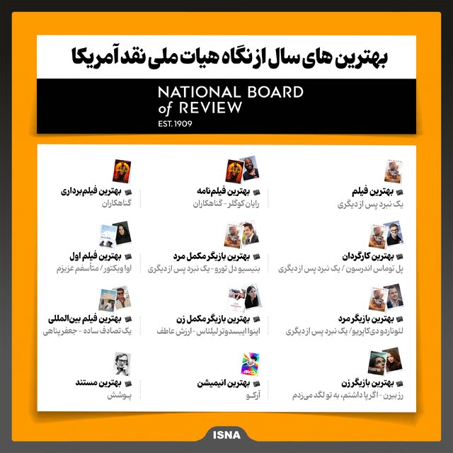 اینفوگرافیک/ بهترین فیلمهای ۲۰۲۵ از نگاه منتقدان «کایهدوسینما»،« تایم» و« منتقدان نیویورک»