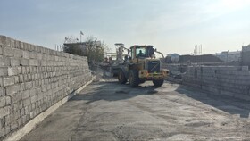 تخریب ساخت و ساز غیرمجاز در حریم قلعه تاریخی اولتان