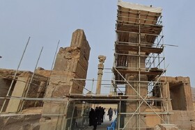 فعالیت ۴ کارگاه مرمت در تخت جمشید/ چرا برخی کارگاه‌ها فعال نیستند