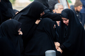 آیین خاکسپاری حجت‌الاسلام عبدالجواد عبداللهی