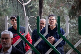 آیین خاکسپاری حجت‌الاسلام عبدالجواد عبداللهی