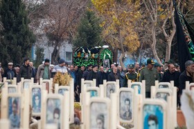 آیین خاکسپاری حجت‌الاسلام عبدالجواد عبداللهی