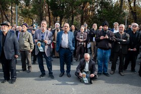 آیین خاکسپاری حجت‌الاسلام عبدالجواد عبداللهی