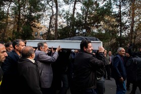 آیین خاکسپاری حجت‌الاسلام عبدالجواد عبداللهی