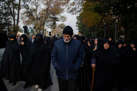 آیین خاکسپاری حجت‌الاسلام عبدالجواد عبداللهی