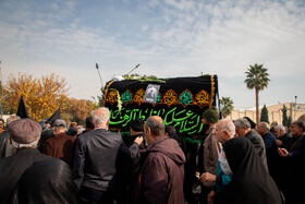 آیین خاکسپاری حجت‌الاسلام عبدالجواد عبداللهی