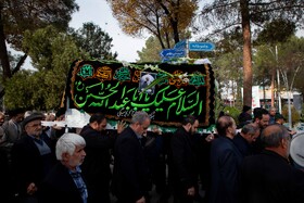 آیین خاکسپاری حجت‌الاسلام عبدالجواد عبداللهی