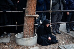 آیین خاکسپاری حجت‌الاسلام عبدالجواد عبداللهی