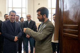 حبیب عباسی، مدیرکل روابط عمومی نهاد ریاست جمهوری در مراسم بازگشایی ایسنای علوم پزشکی تهران