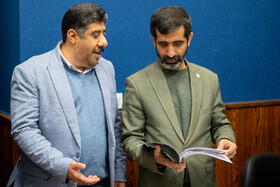 حبیب عباسی، مدیرکل روابط عمومی نهاد ریاست جمهوری در مراسم بازگشایی ایسنای علوم پزشکی تهران