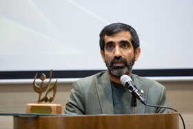 حبیب عباسی، مدیرکل روابط عمومی نهاد ریاست جمهوری در مراسم بازگشایی ایسنای علوم پزشکی تهران