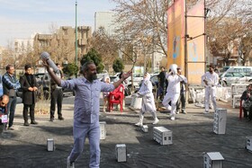اجرای خیابانی «شب اسرار آمیز ستاره»در سی امین جشنواره بین المللی تئاتر کودک و نوجوان همدان