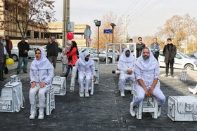 اجرای خیابانی «شب اسرار آمیز ستاره»در سی امین جشنواره بین المللی تئاتر کودک و نوجوان همدان