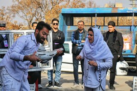 اجرای خیابانی «شب اسرار آمیز ستاره»در سی امین جشنواره بین المللی تئاتر کودک و نوجوان همدان