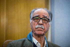 محمود عابدی در مراسم تولد ۹۸ سالگی فتح الله مجتبایی