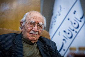 مراسم تولد ۹۸ سالگی فتح الله مجتبایی