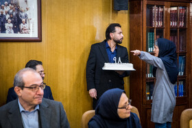 مراسم تولد ۹۸ سالگی فتح الله مجتبایی