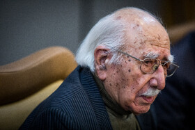 مراسم تولد ۹۸ سالگی فتح الله مجتبایی