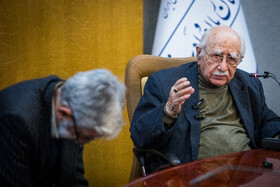 مراسم تولد ۹۸ سالگی فتح الله مجتبایی