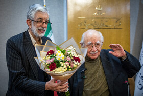 مراسم تولد ۹۸ سالگی فتح الله مجتبایی