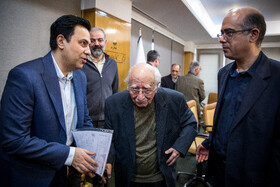 مراسم تولد ۹۸ سالگی فتح الله مجتبایی