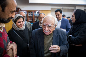 مراسم تولد ۹۸ سالگی فتح الله مجتبایی